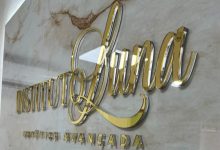 Logo com Letreiro em Acrílico Personalizado